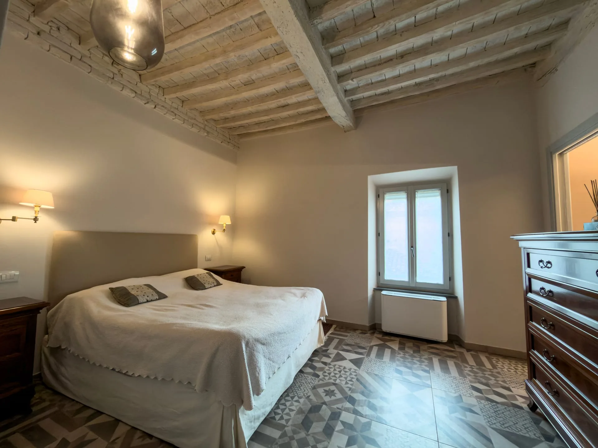 Schlafzimmer auf der Hauptebene